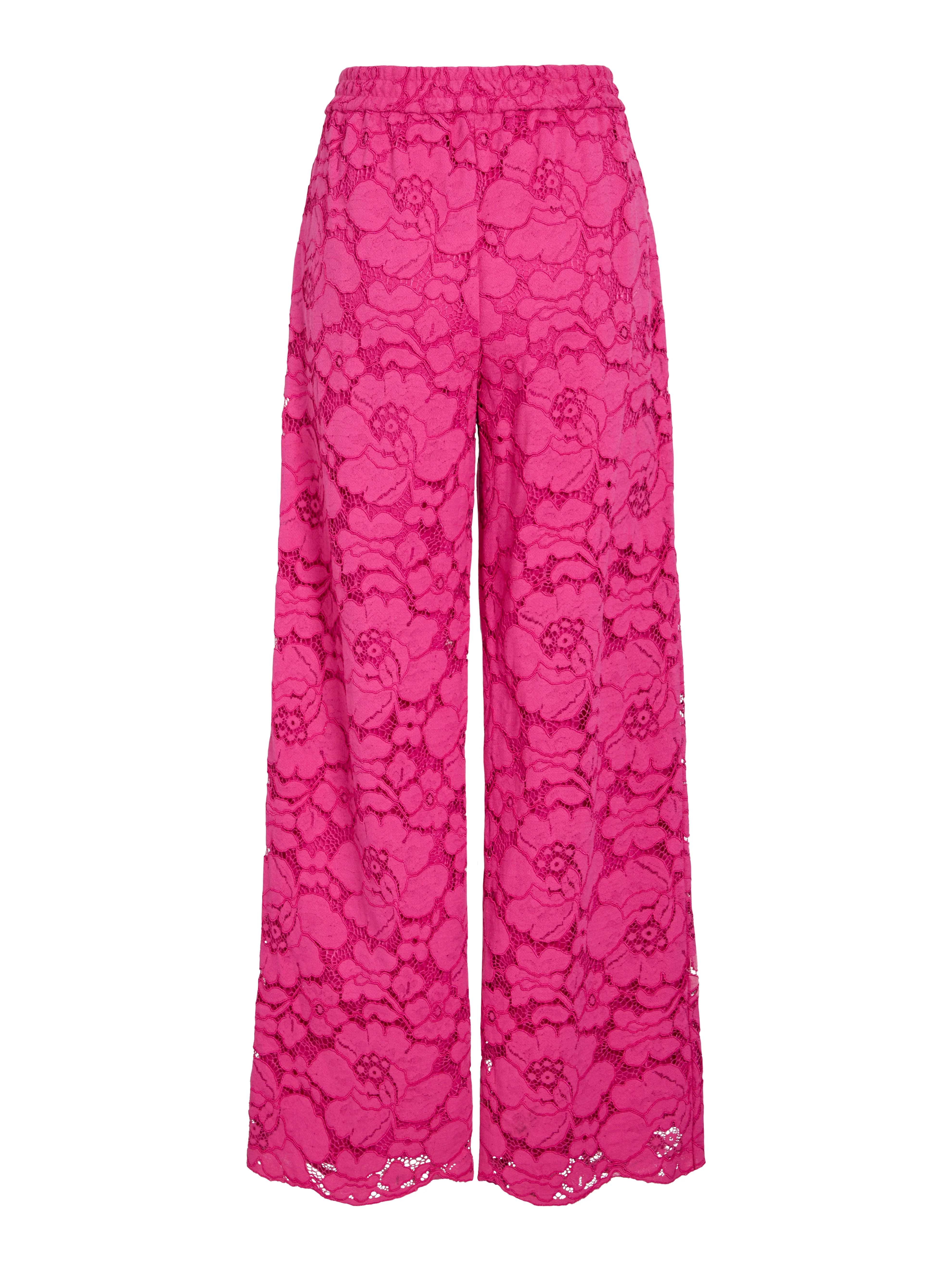 Ceren Lace Pants (Raspberry Rose) - Image 3