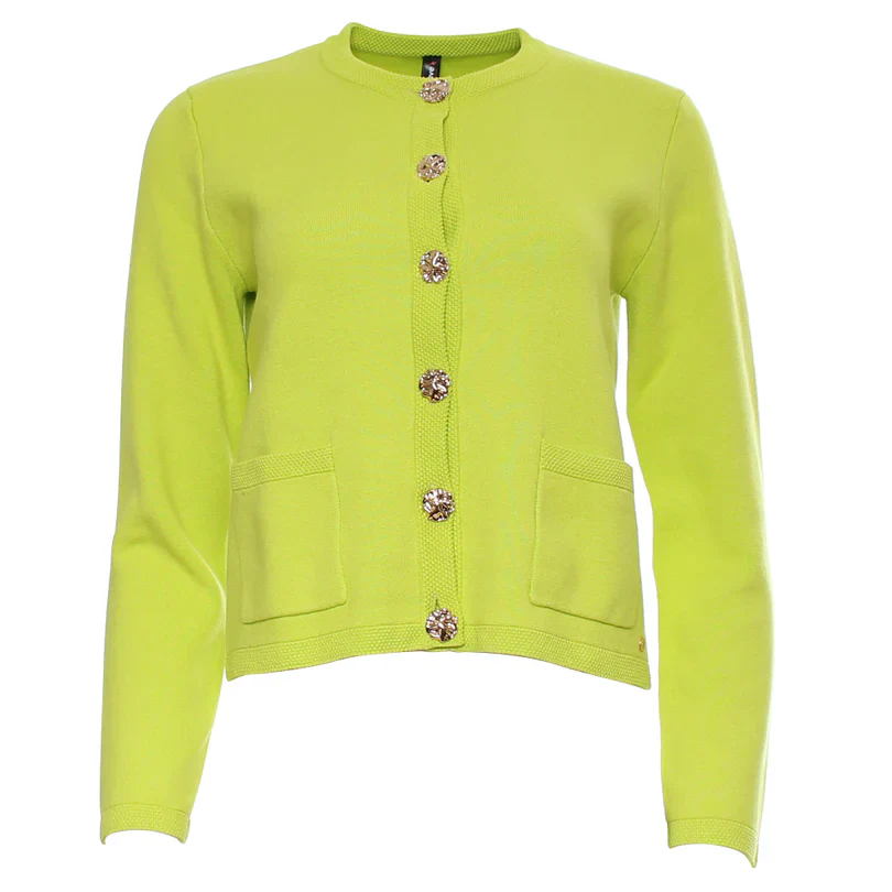 Chantelle Cardigan (Lime) - Image 5