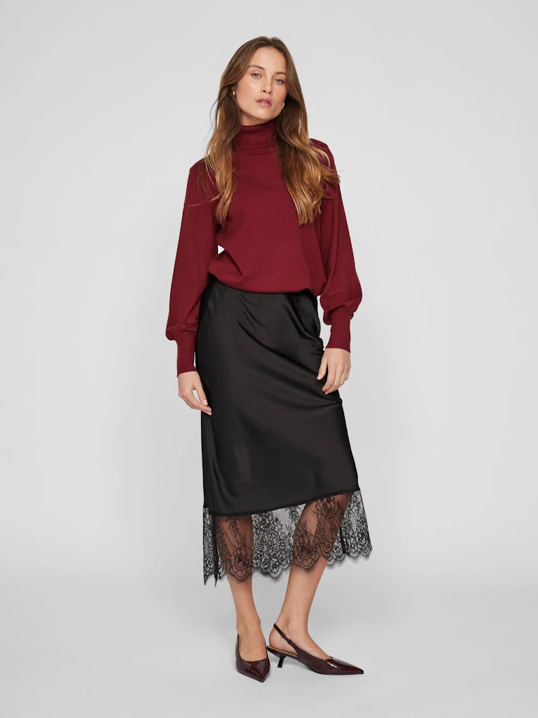 Chelsea Lace Skirt (Black) - Image 3