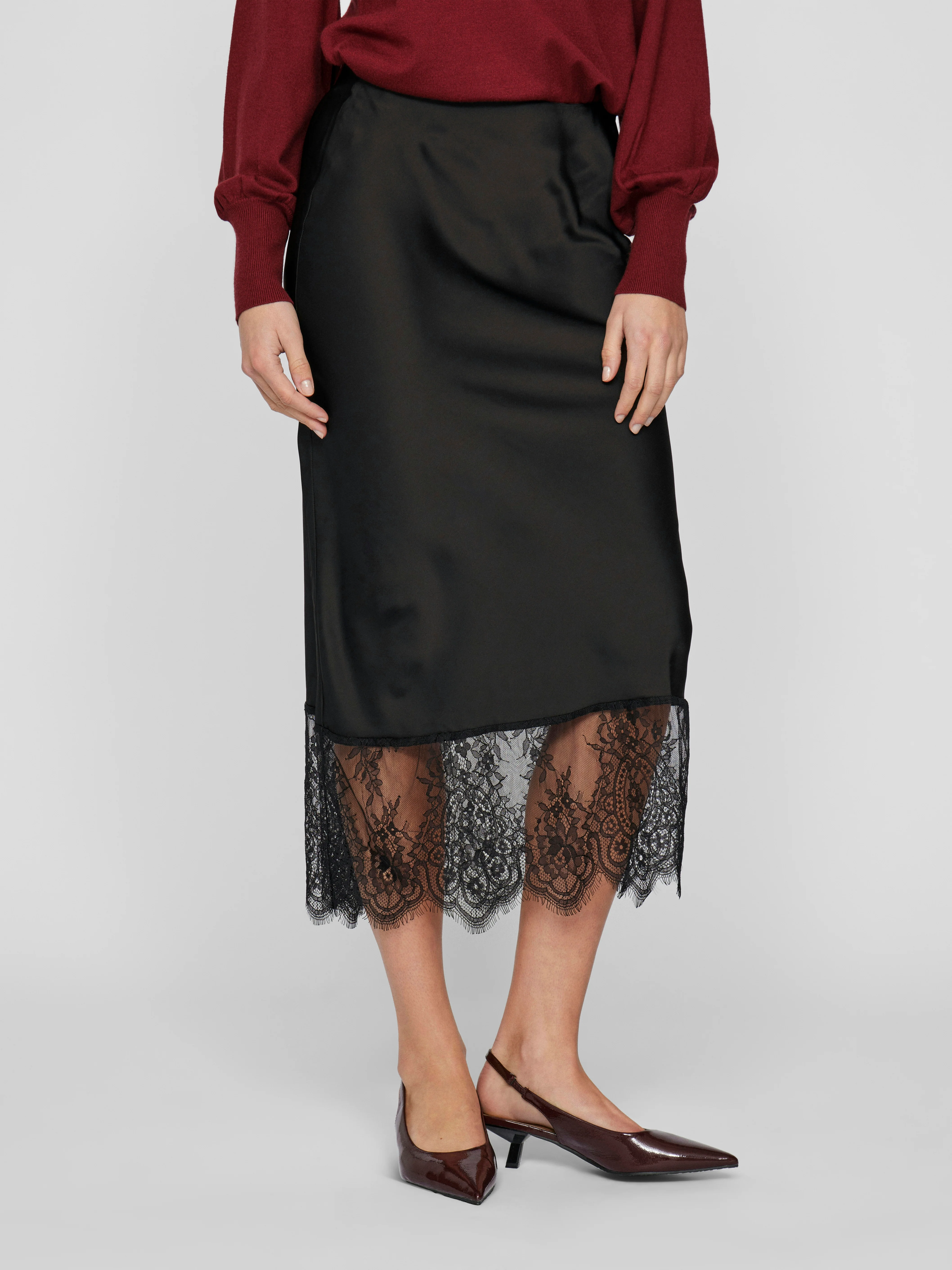 Chelsea Lace Skirt (Black) - Image 5