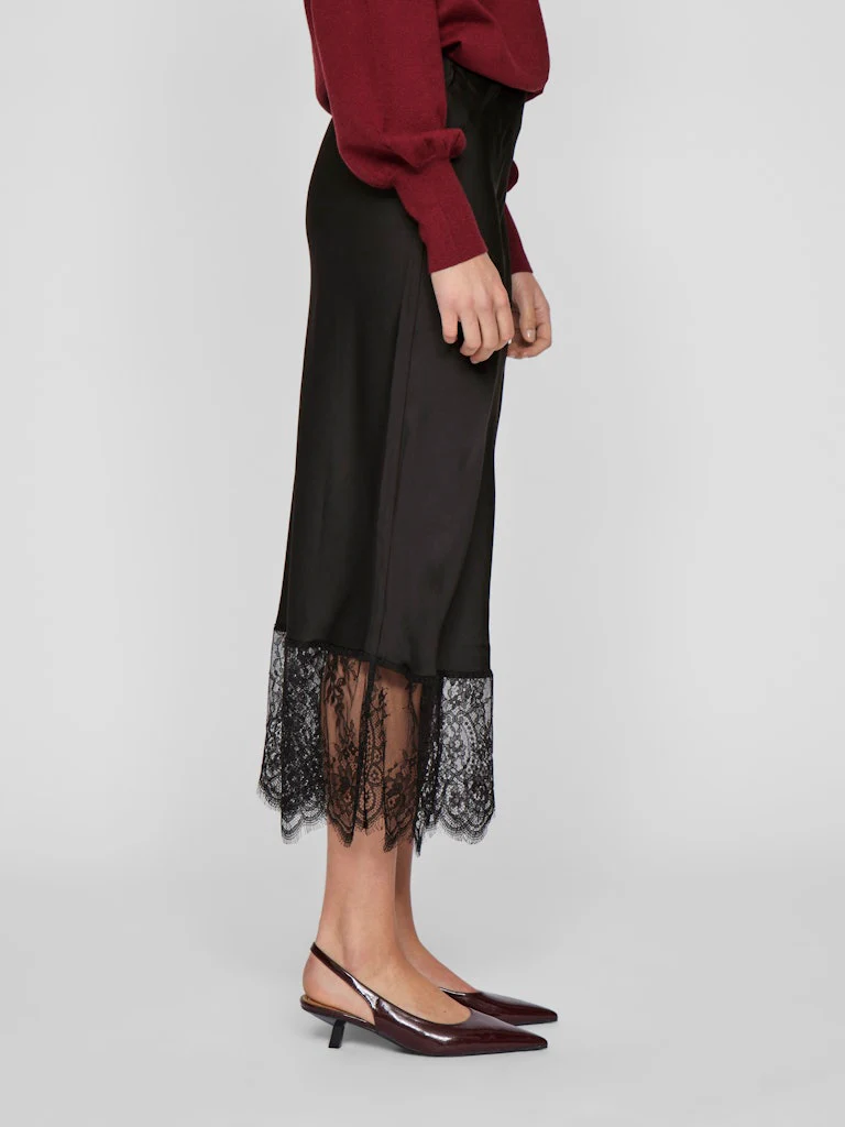Chelsea Lace Skirt (Black) - Image 6