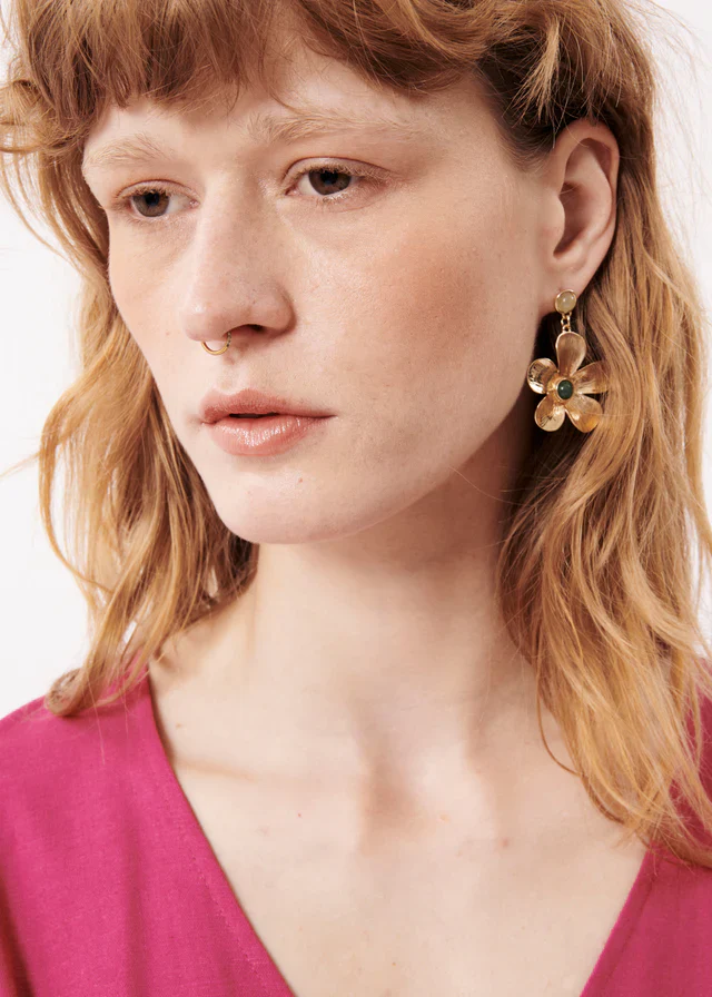 Chelsie Earrings (Sage Green) - Image 5