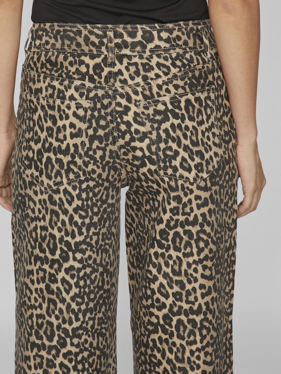 Chia Jeans (Birch/ Leopard Print) - Image 5