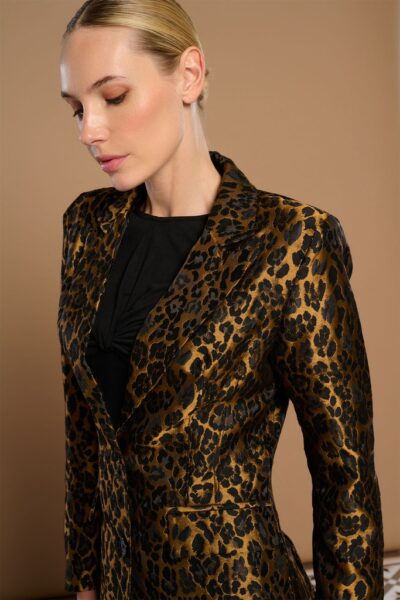 Chiara Blazer (Gold/Black) - Image 6