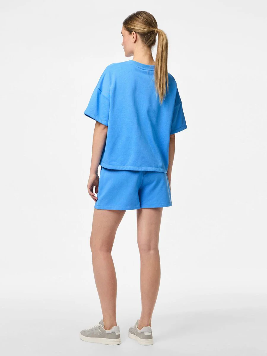 Chilla Sweat Shorts (Azure Blue) - Image 4