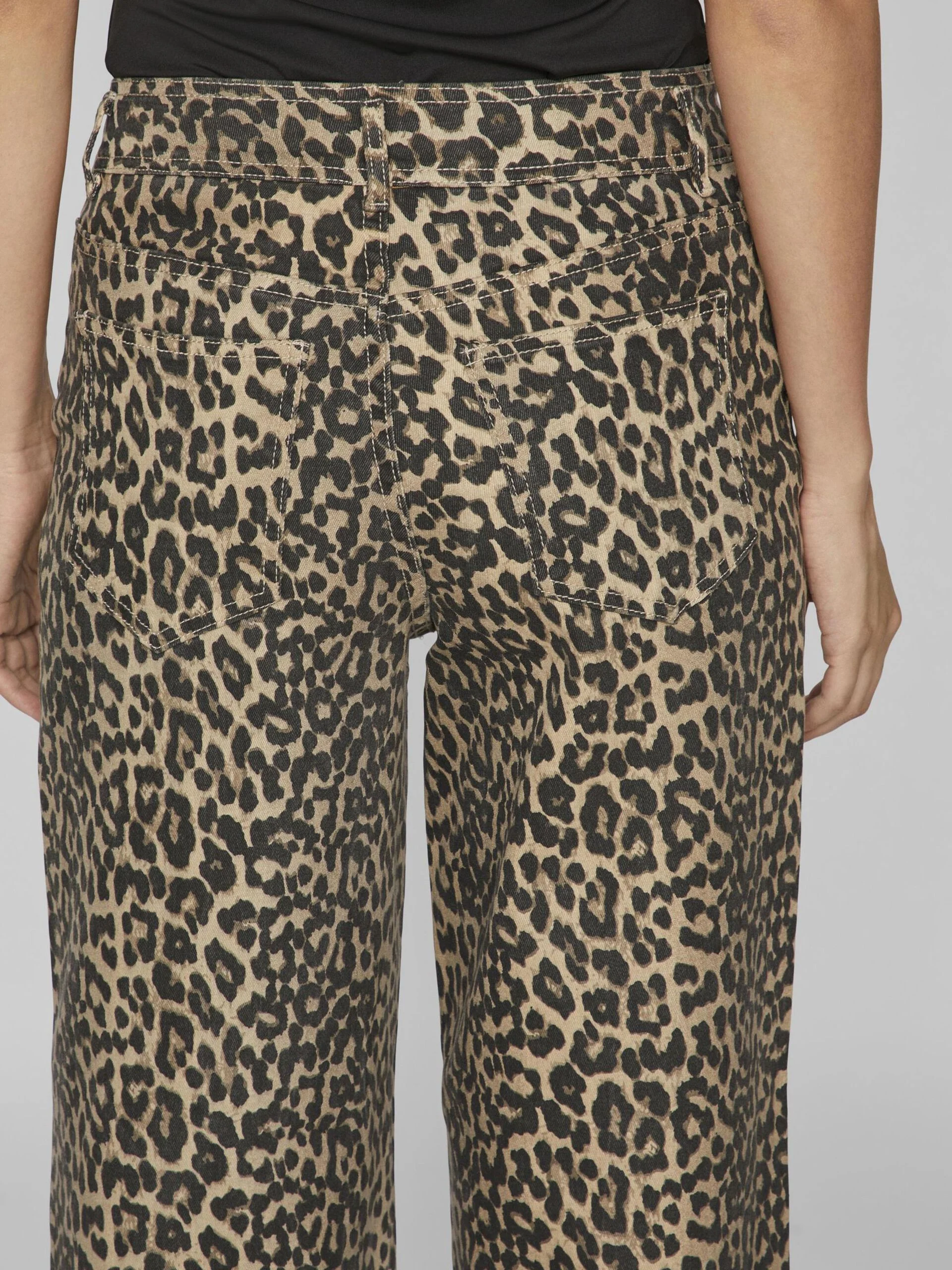 Ciara Leopard Print Jeans (Birch) - Image 6