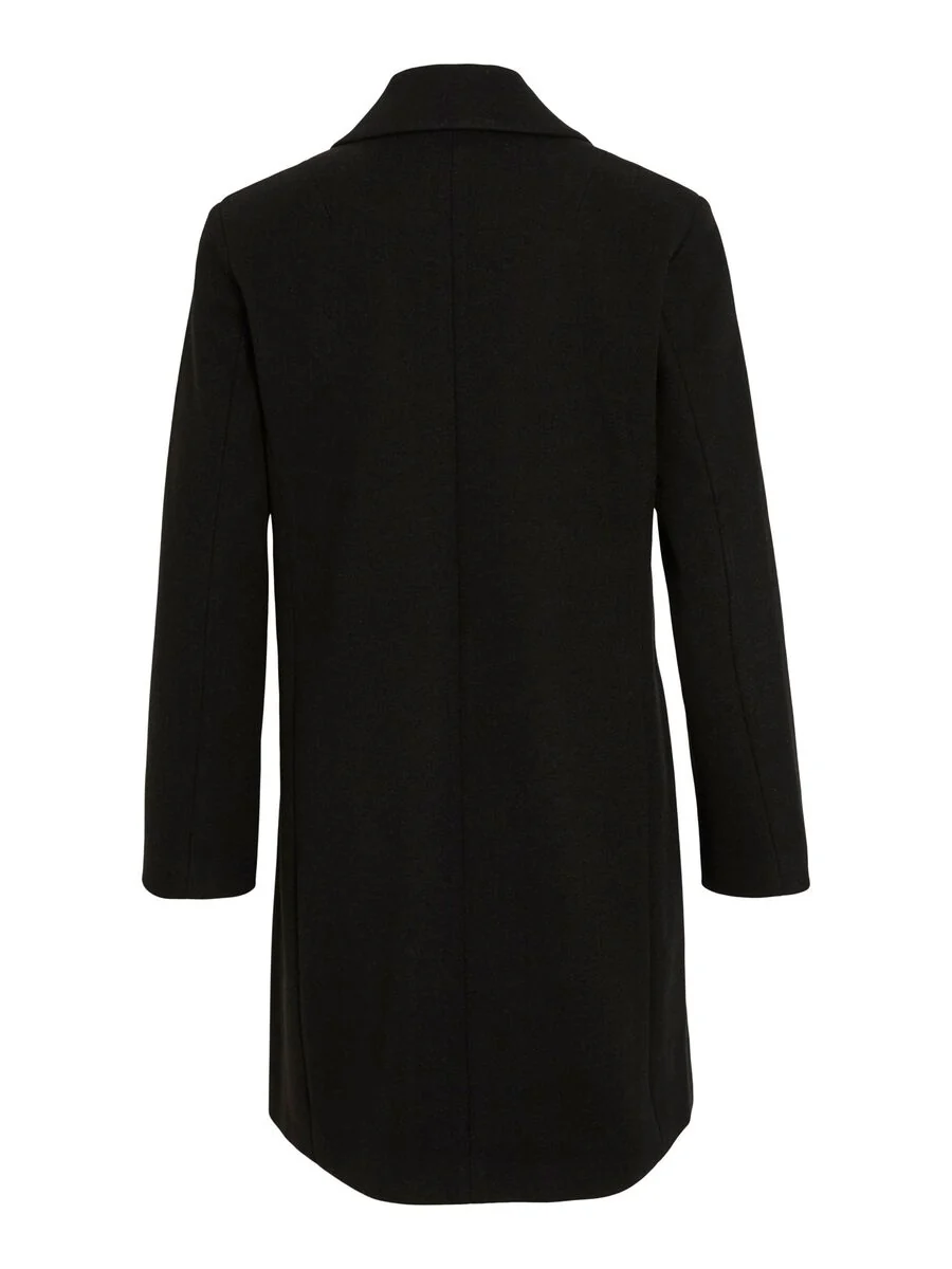 Claudia Button Coat (Black Beauty) - Image 7