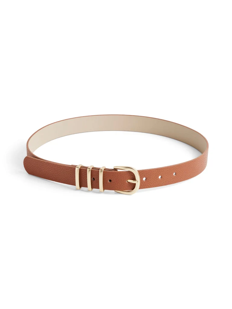 Clea Jeans Belt (Cognac) - Image 3