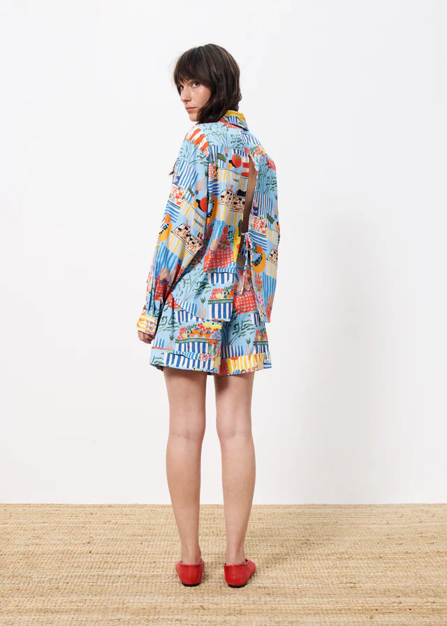 Cloane Shirt (Blue) - Image 2