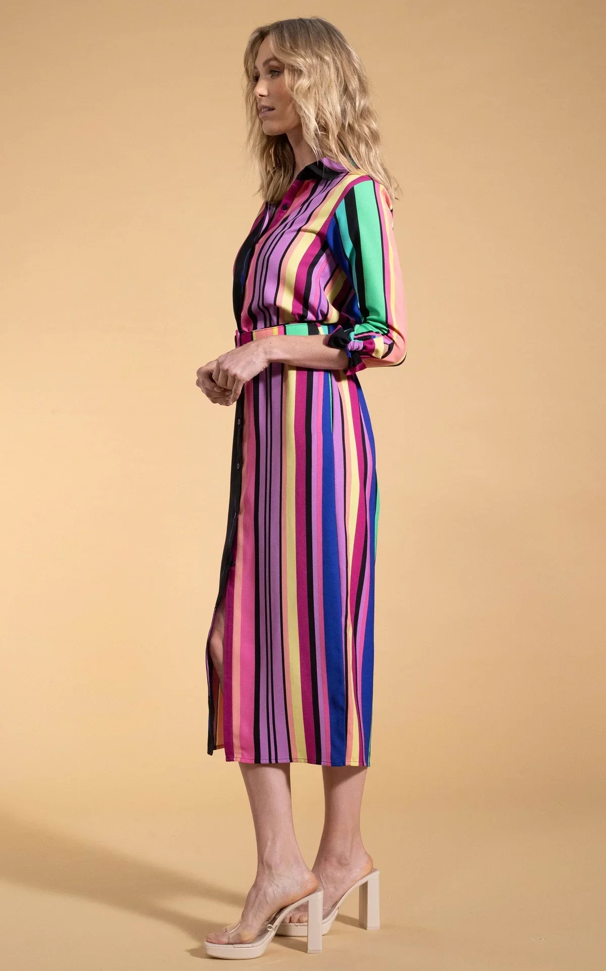 Alva Dress | Stripe (Multi) - Image 6