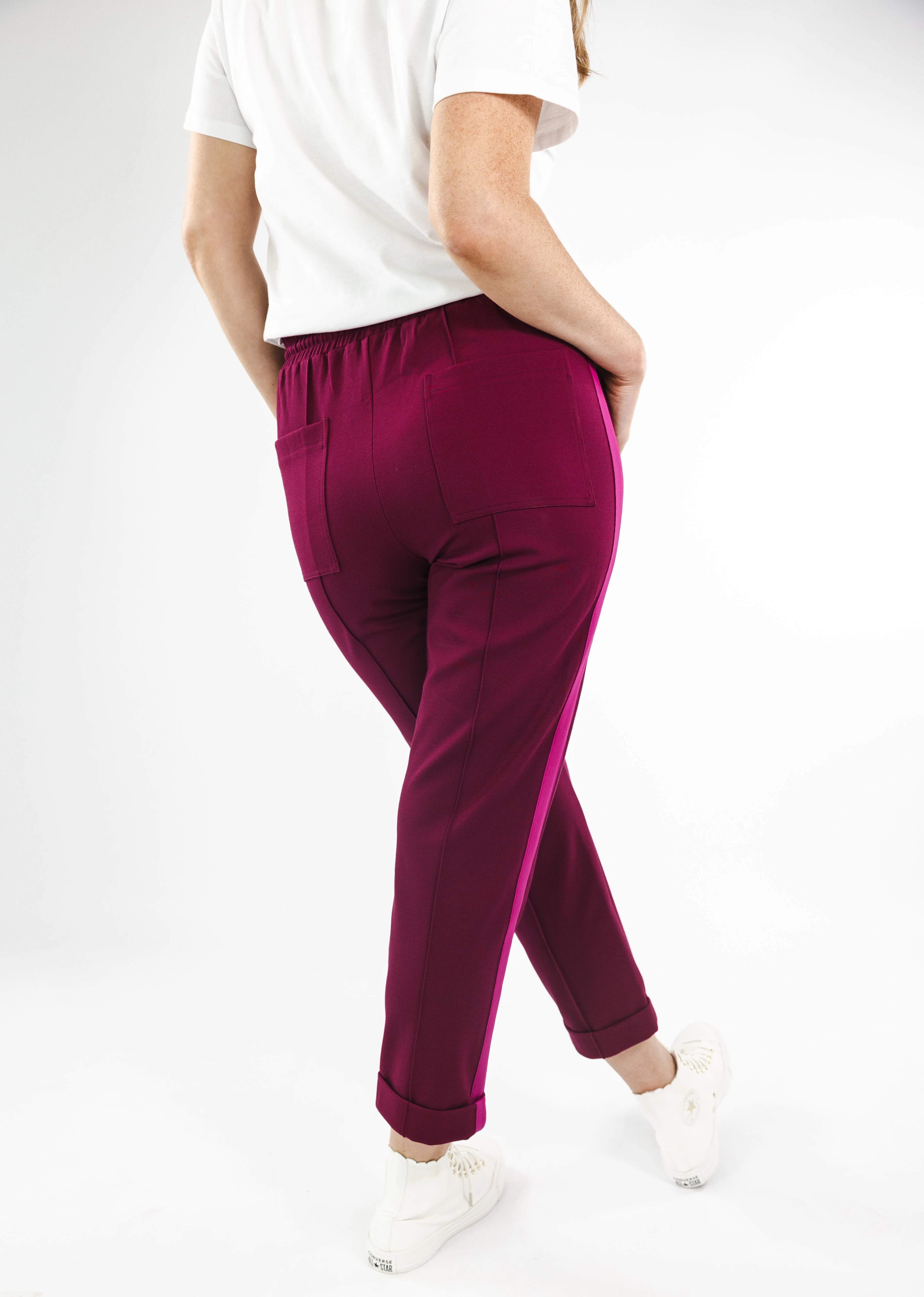 Holly Pants (Burgundy) - Image 3