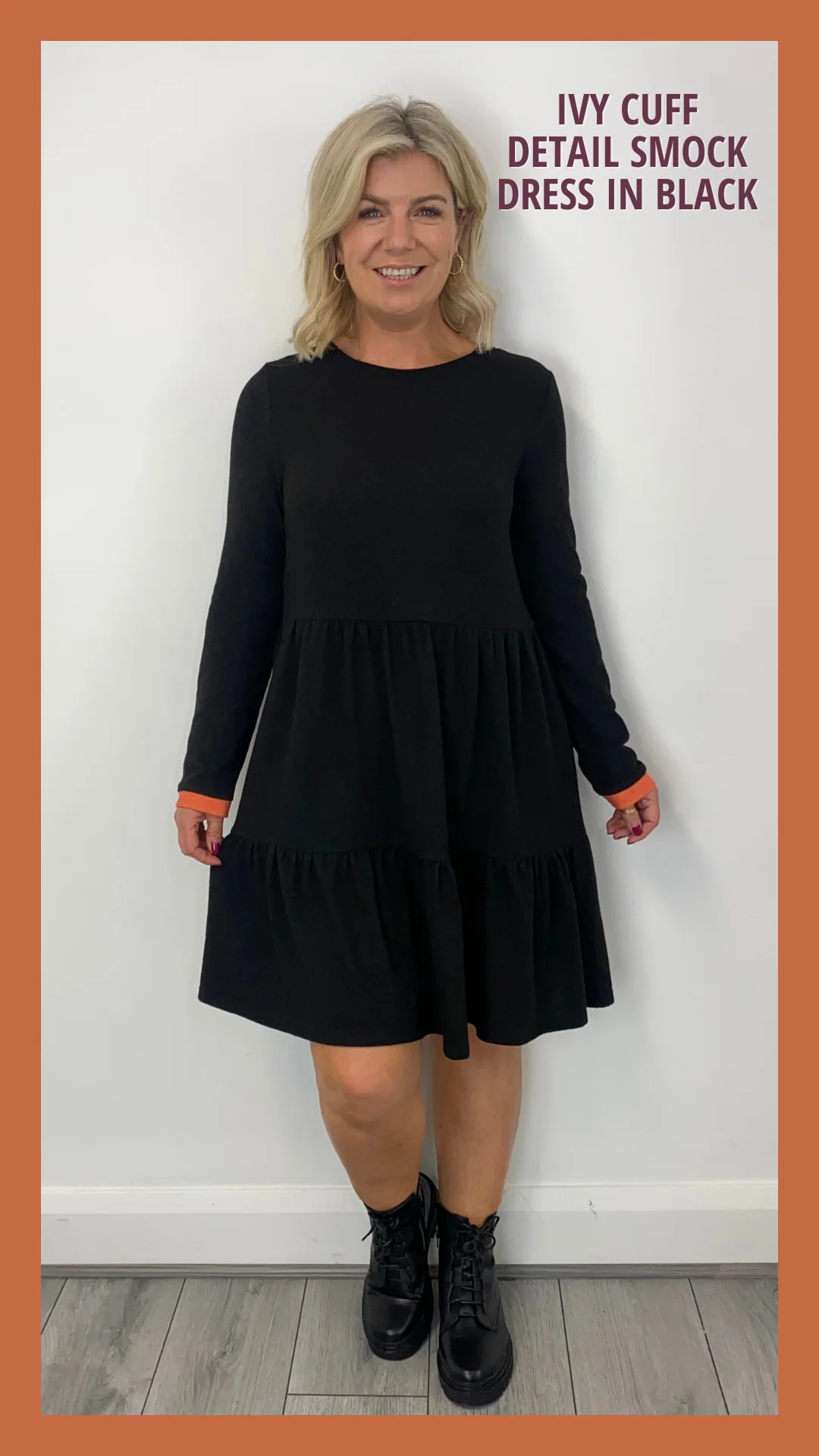 Ivy Dress (Black) - Image 2