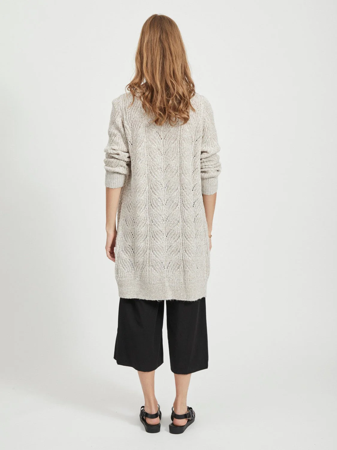 Kara Knit Cardigan (Beige) - Image 3