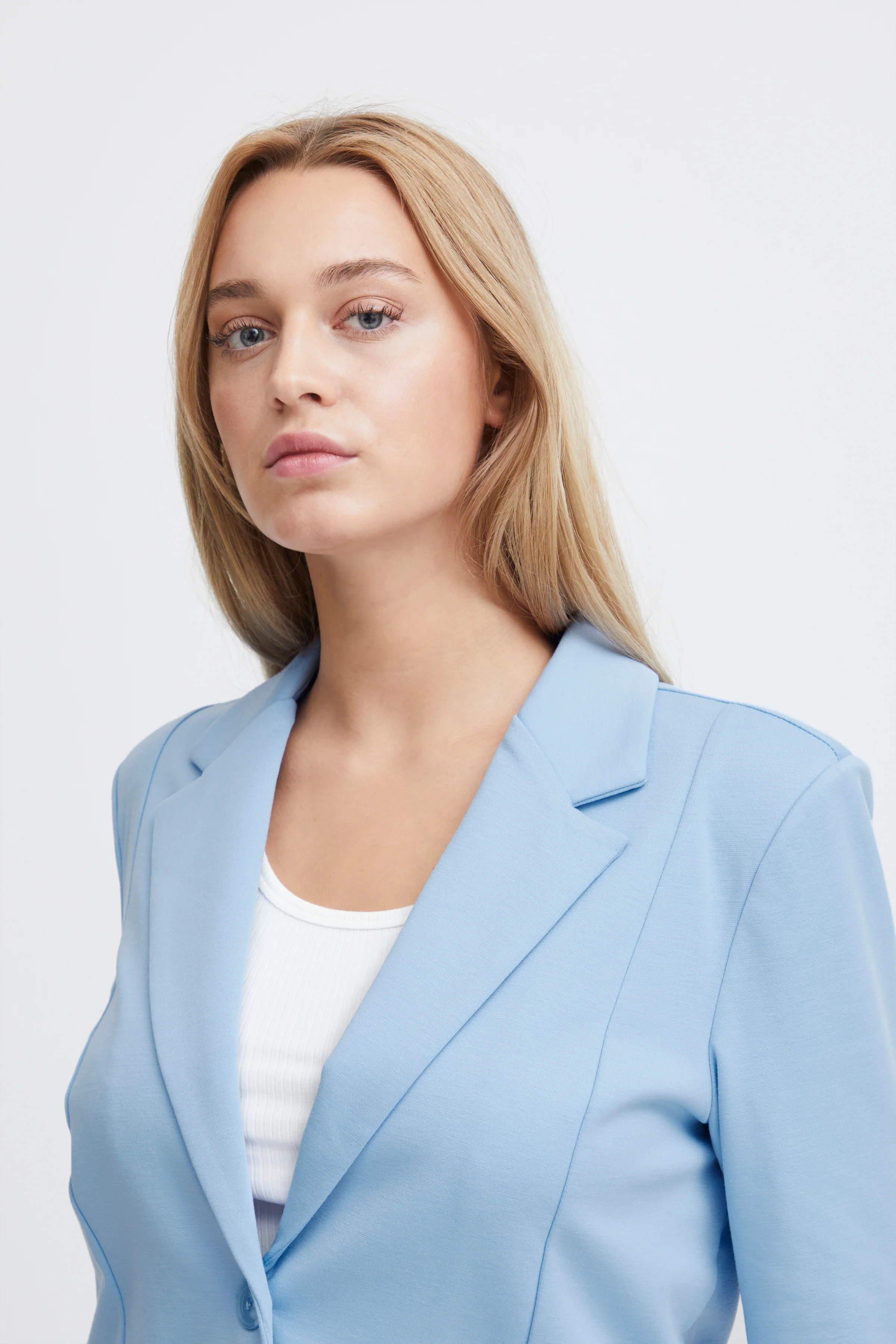 KARLA OVERSIZED BLAZER (DELLA ROBIA BLUE) - Image 3