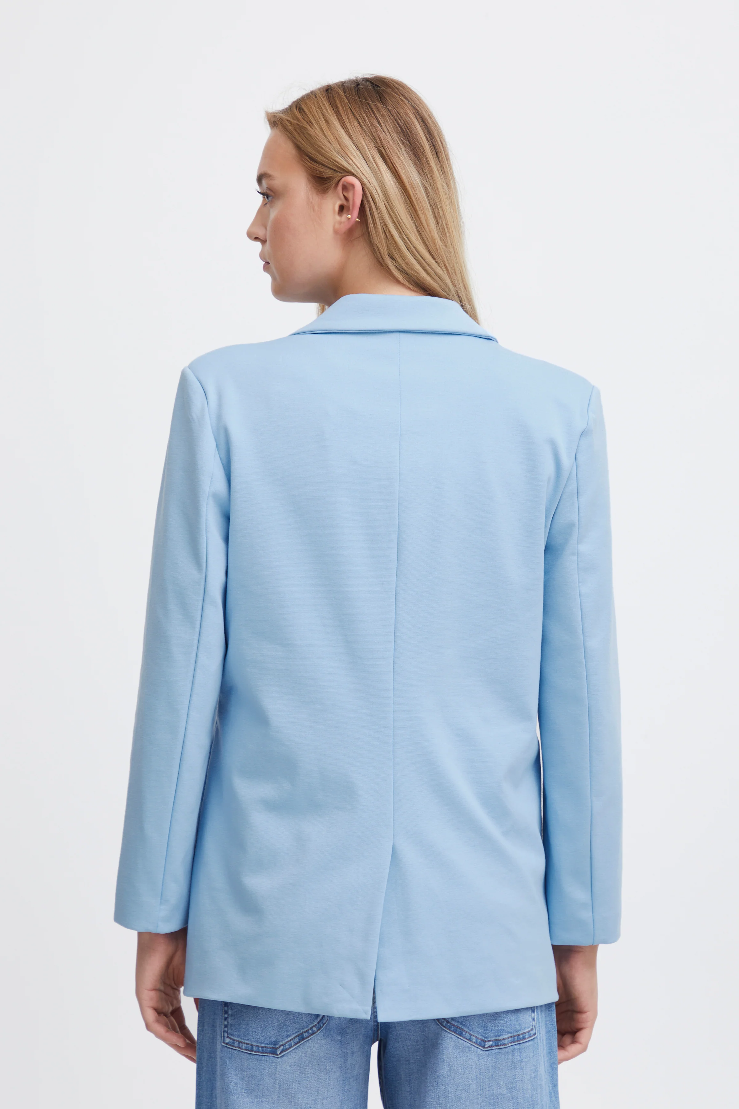 KARLA OVERSIZED BLAZER (DELLA ROBIA BLUE) - Image 4