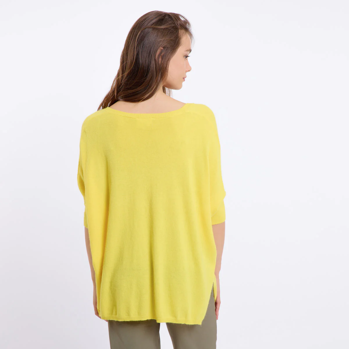 LAURINA SHORT SLEEVED JUMPER (YELLOW) - Image 4