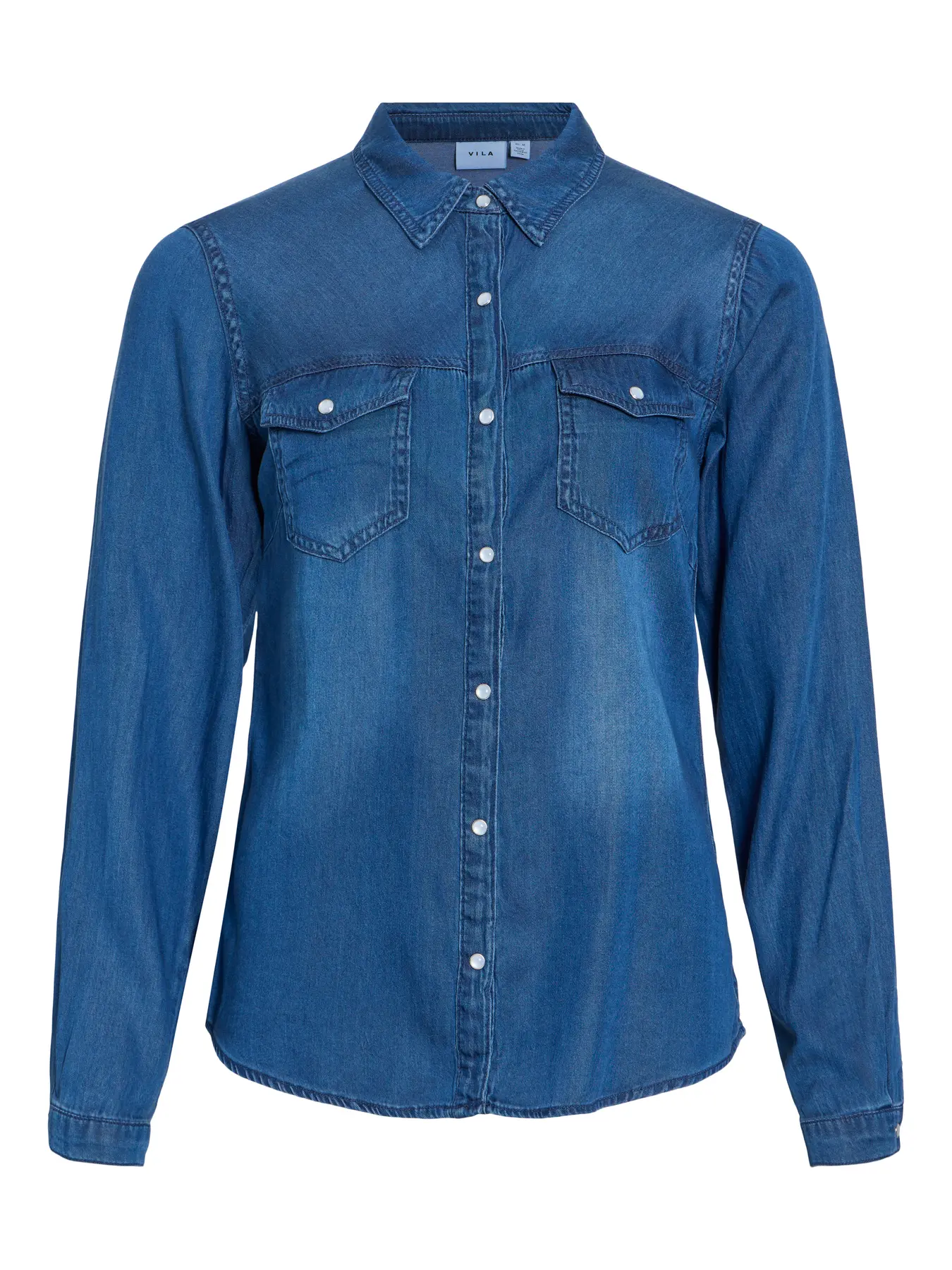 Luca Denim Shirt (Dark Wash) - Image 6