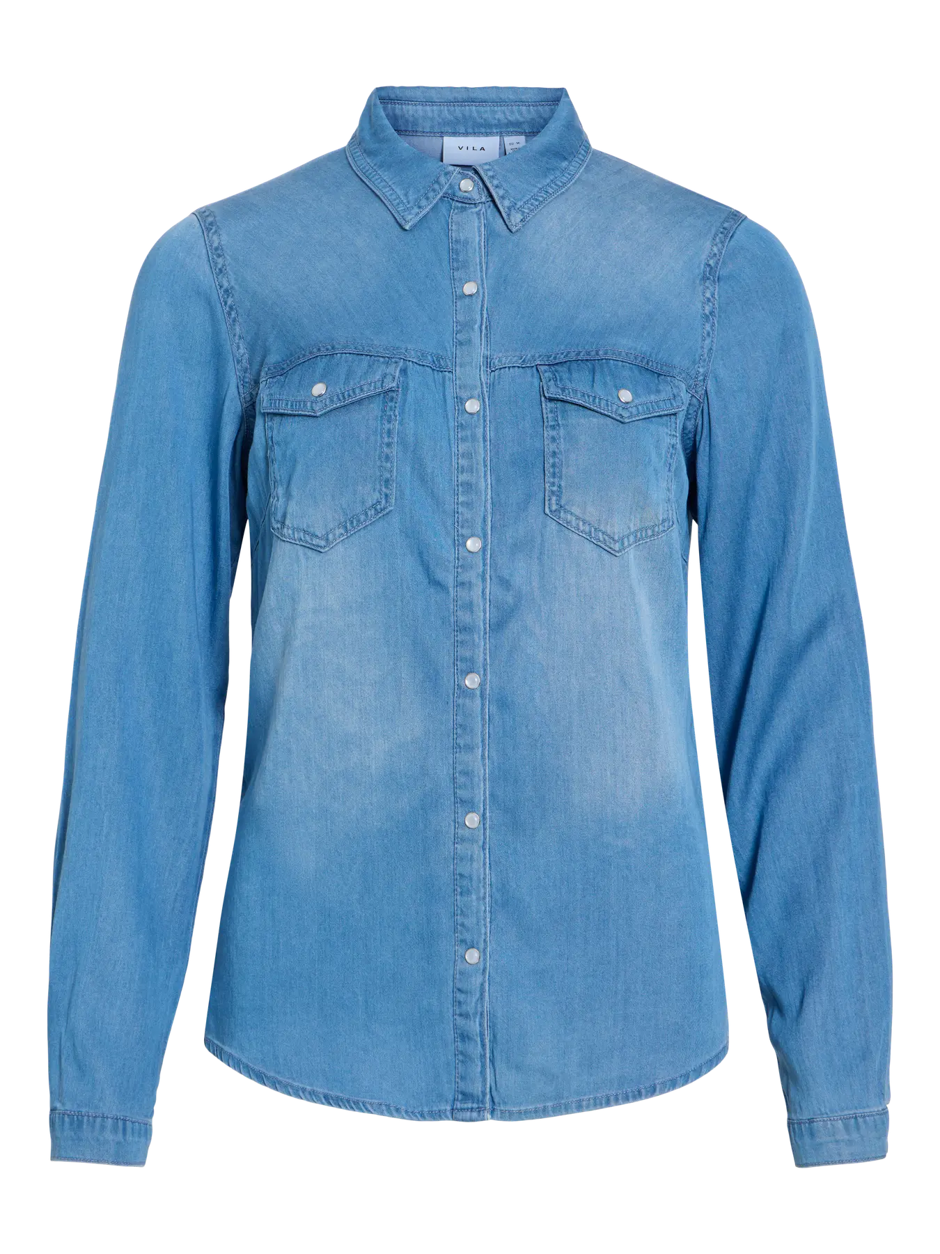 Luca Denim Shirt (Medium Blue) - Image 6