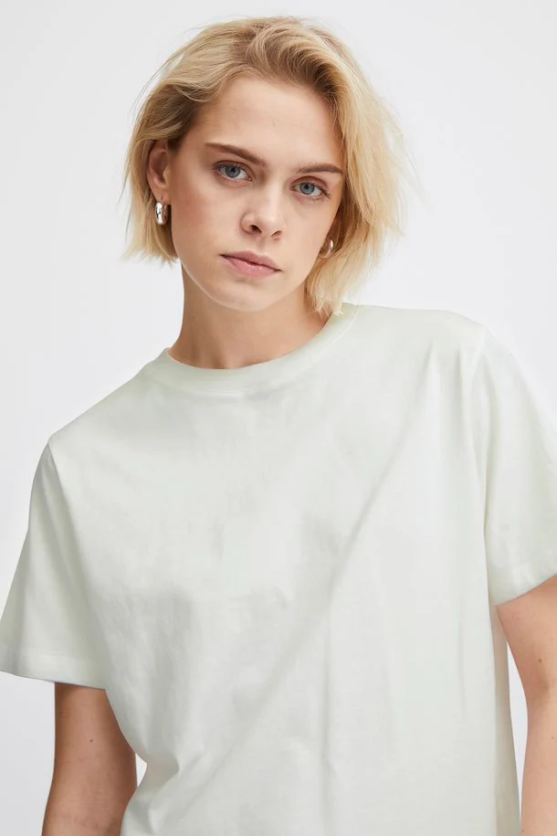 PALMER LOOSE T-SHIRT (CLOUD DANCER/IVORY) - Image 4