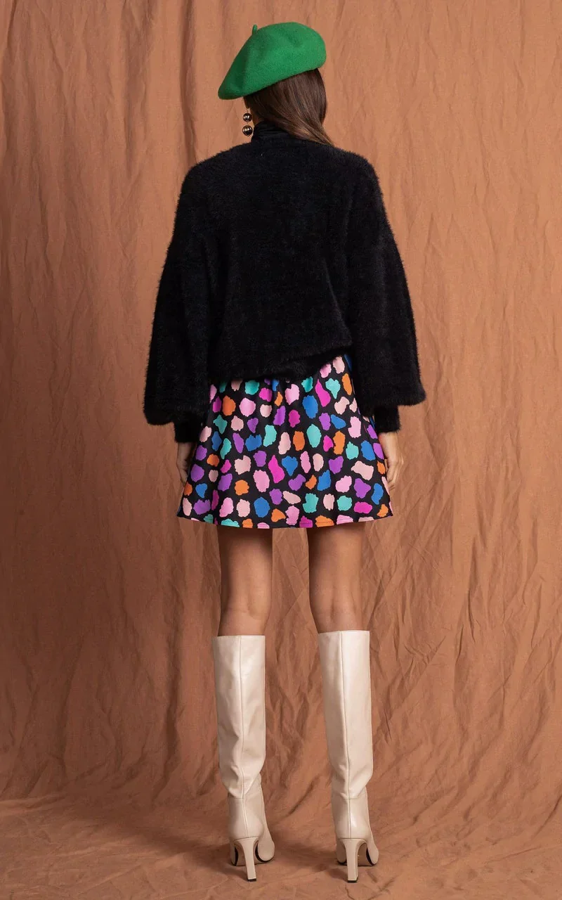 Stevie Skirt | Dancing Leopard (Multi Cloud - Image 11