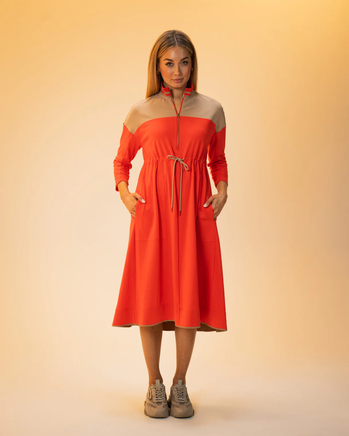 Daffodil Shirt Dress (Poppy) - Image 5