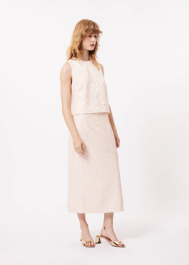 DAFNE SEQUIN TOP (CREAM) - Image 8