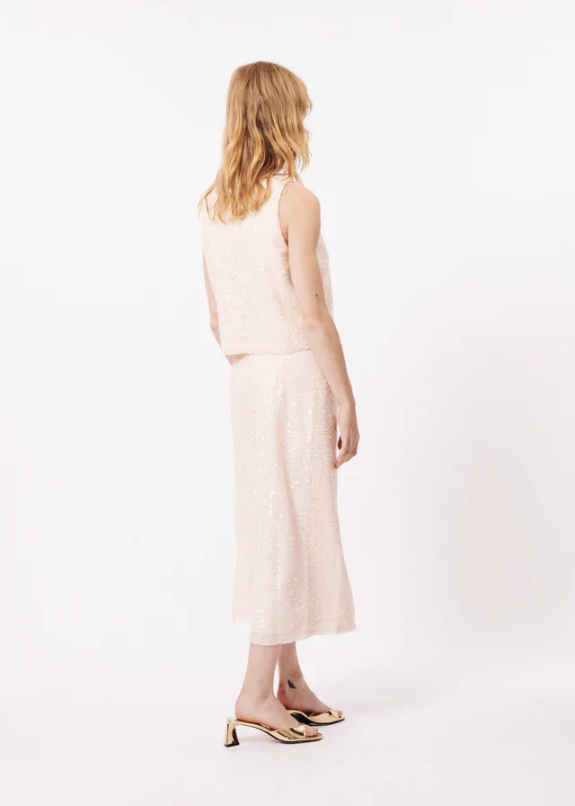 DAFNE SEQUIN TOP (CREAM) - Image 9