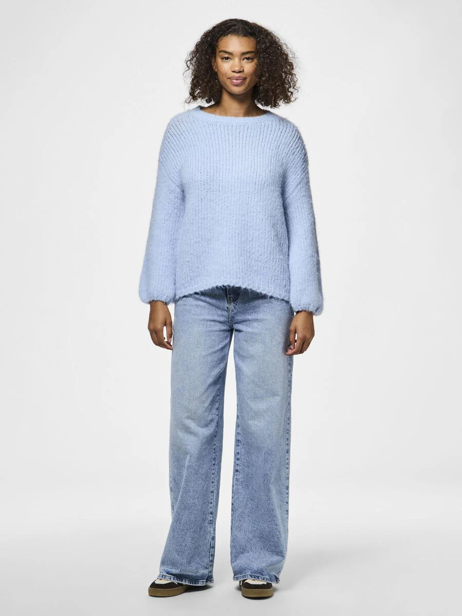 Dalaila Knitted Jumper (Cashmere Blue) - Image 2