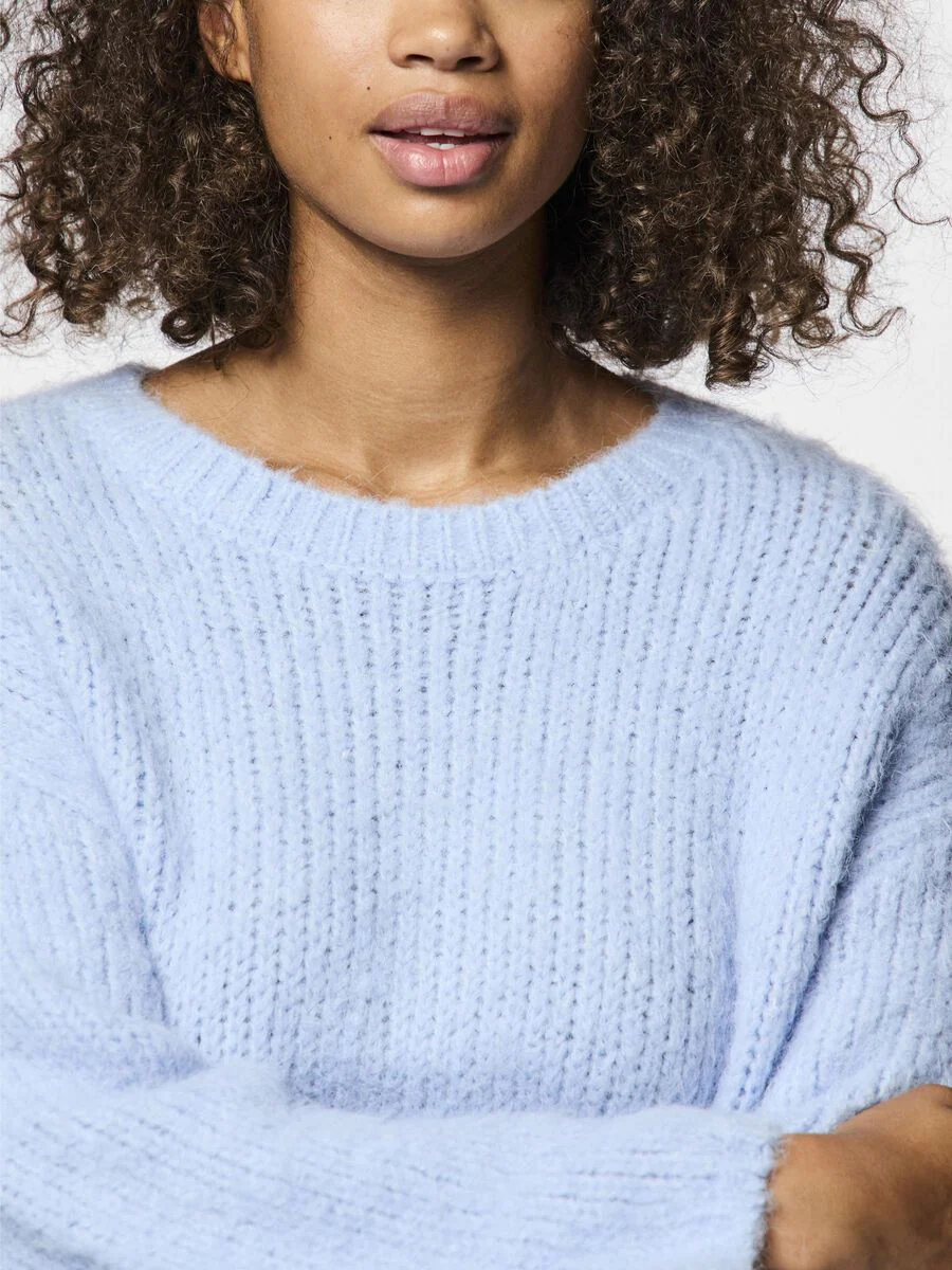 Dalaila Knitted Jumper (Cashmere Blue) - Image 4