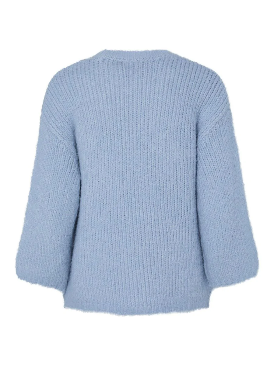 Dalaila Knitted Jumper (Cashmere Blue) - Image 6
