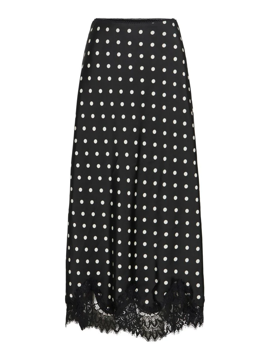 Dale Ankle Skirt (Black/White) - Image 7