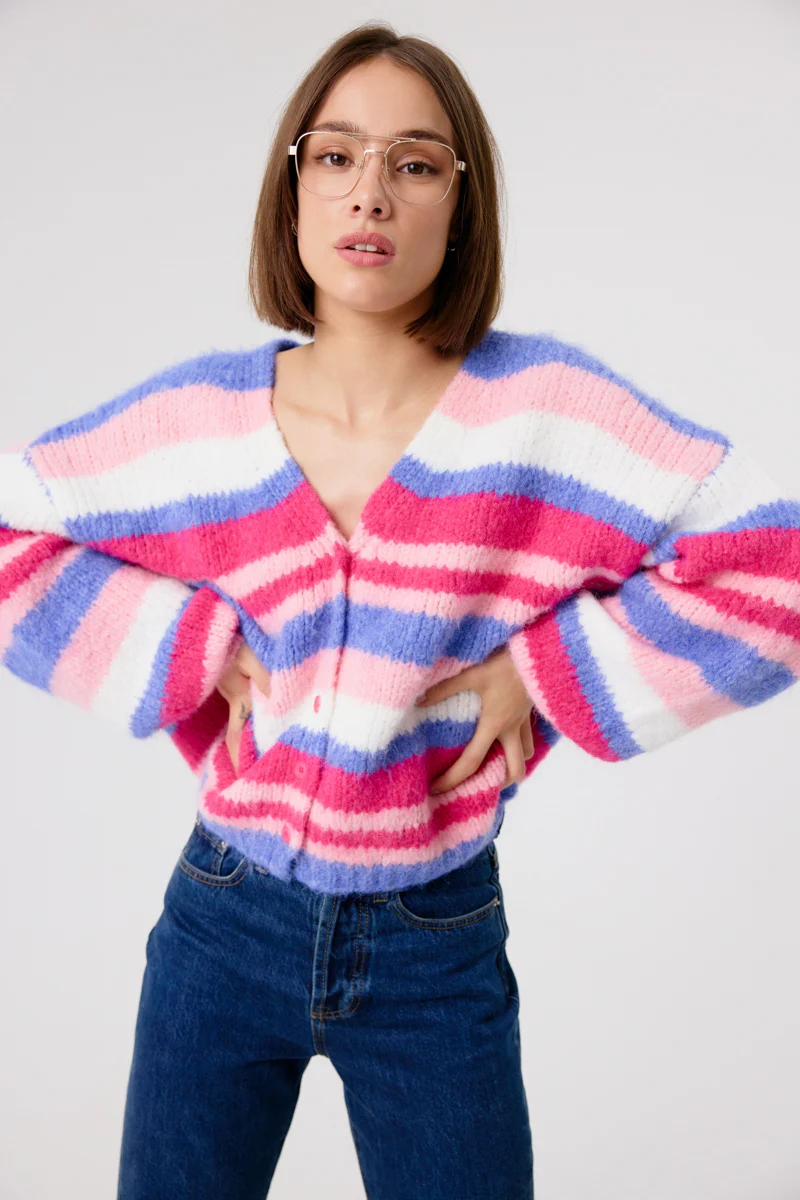 Dalva Cardigan (Pink) - Image 2