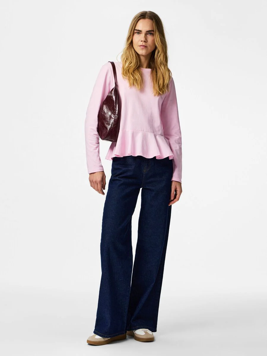 Danilla Peplum Top (Spoonbill) - Image 3