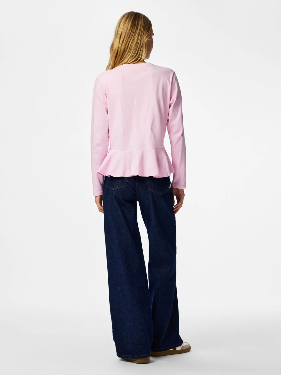 Danilla Peplum Top (Spoonbill) - Image 4