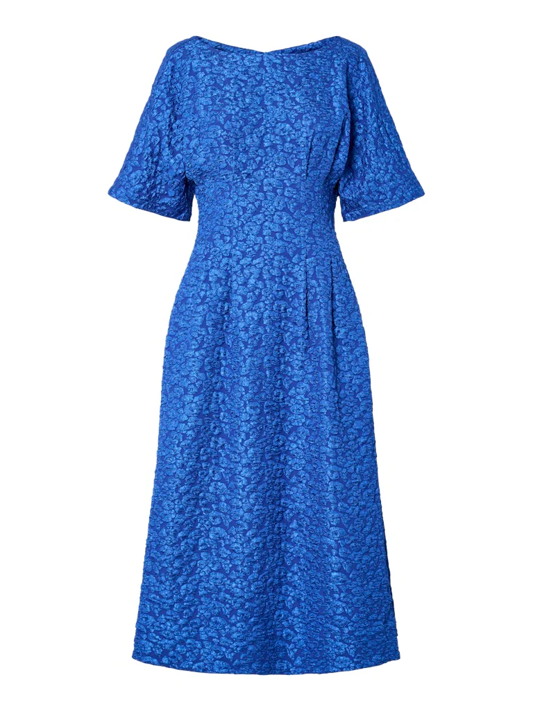 Diana Midi Dress (Dazzling Blue) - Image 5