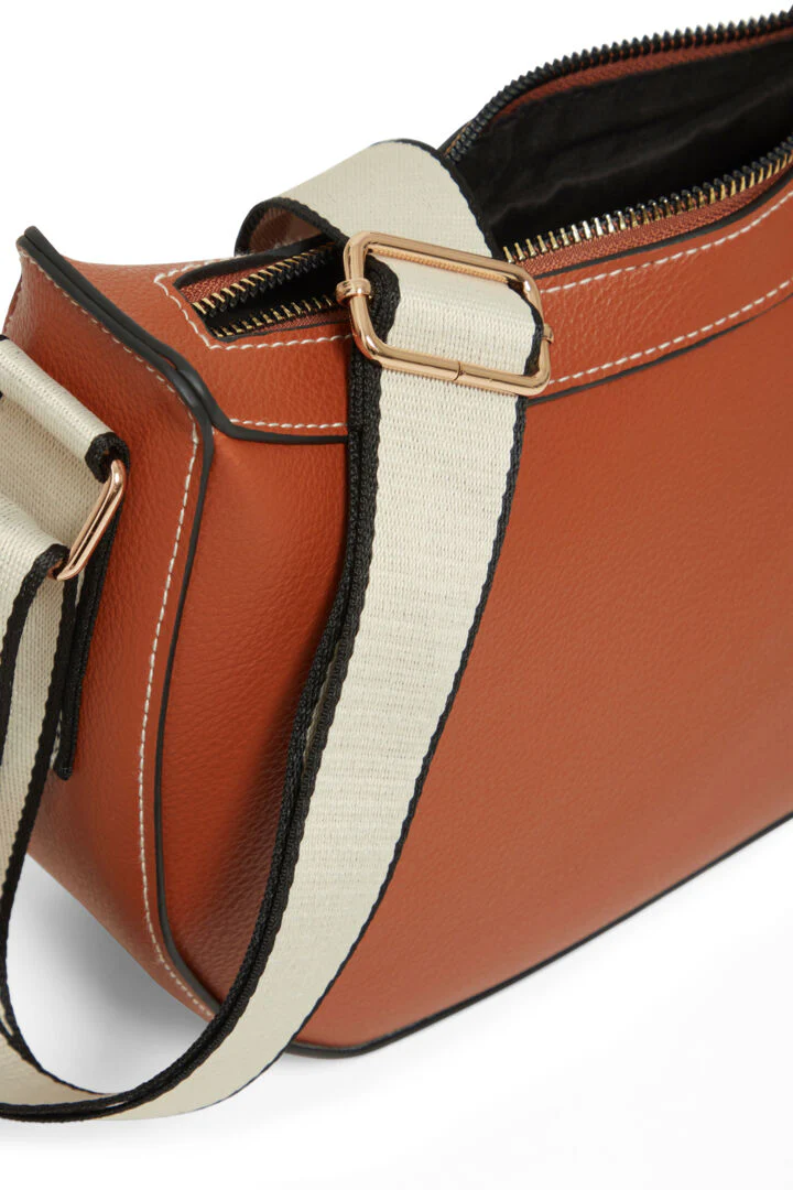 Dillion Crossbody Bag (Cognac) - Image 7