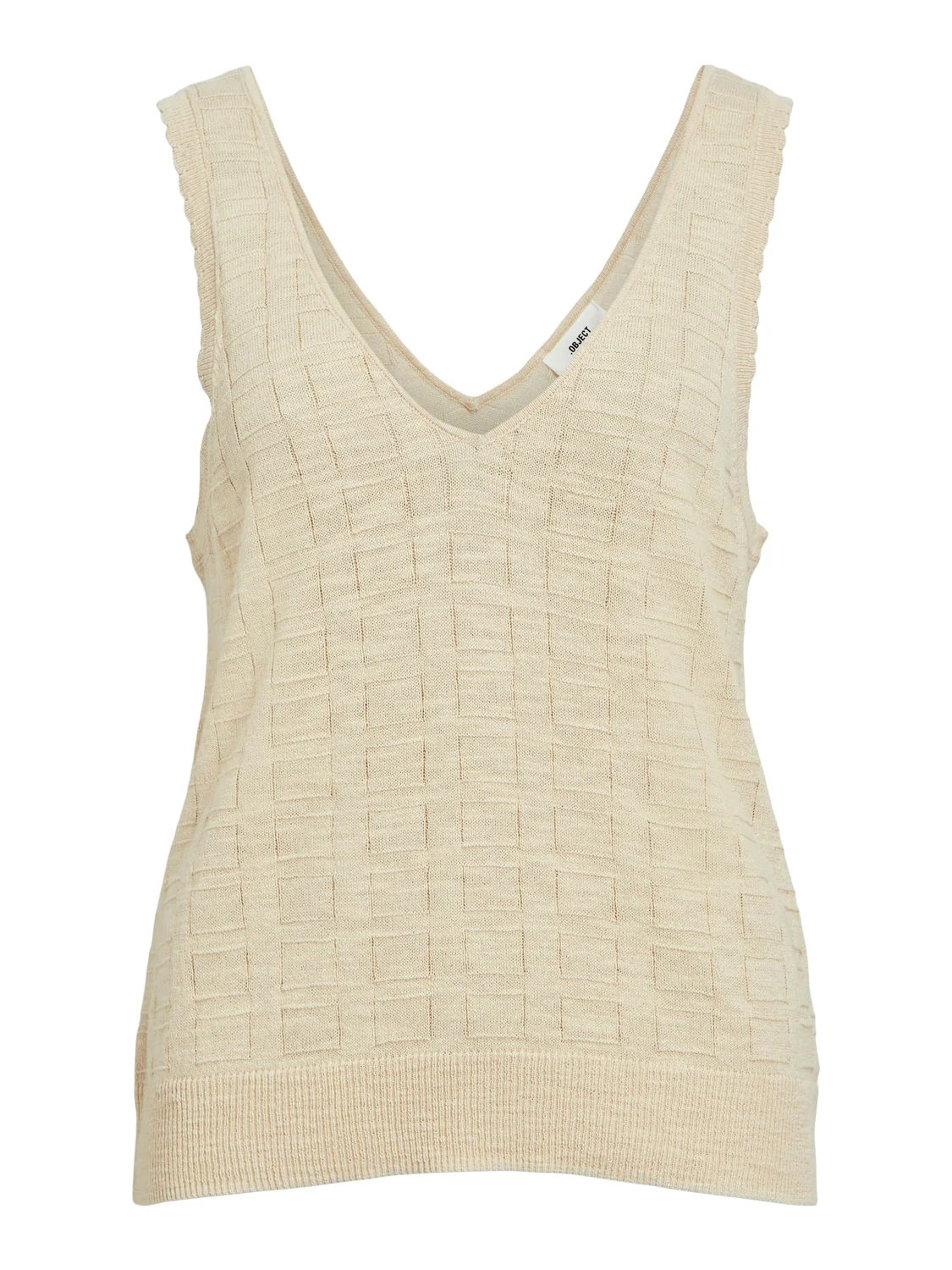 Dimka Sleeveless Knit Top (Sandshell) - Image 6