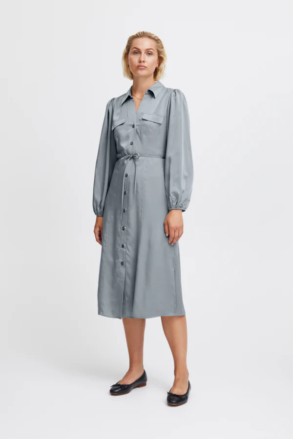 Donna Dress (Light Grey) - Image 2