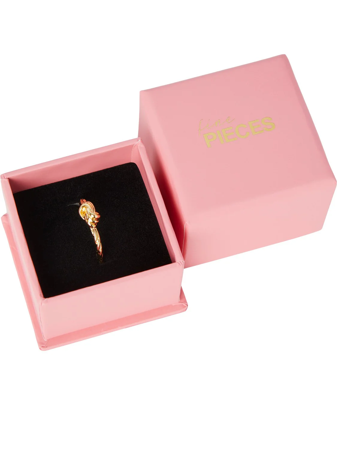 DONNA TWISTED KNOT RING (GOLD) - Image 2