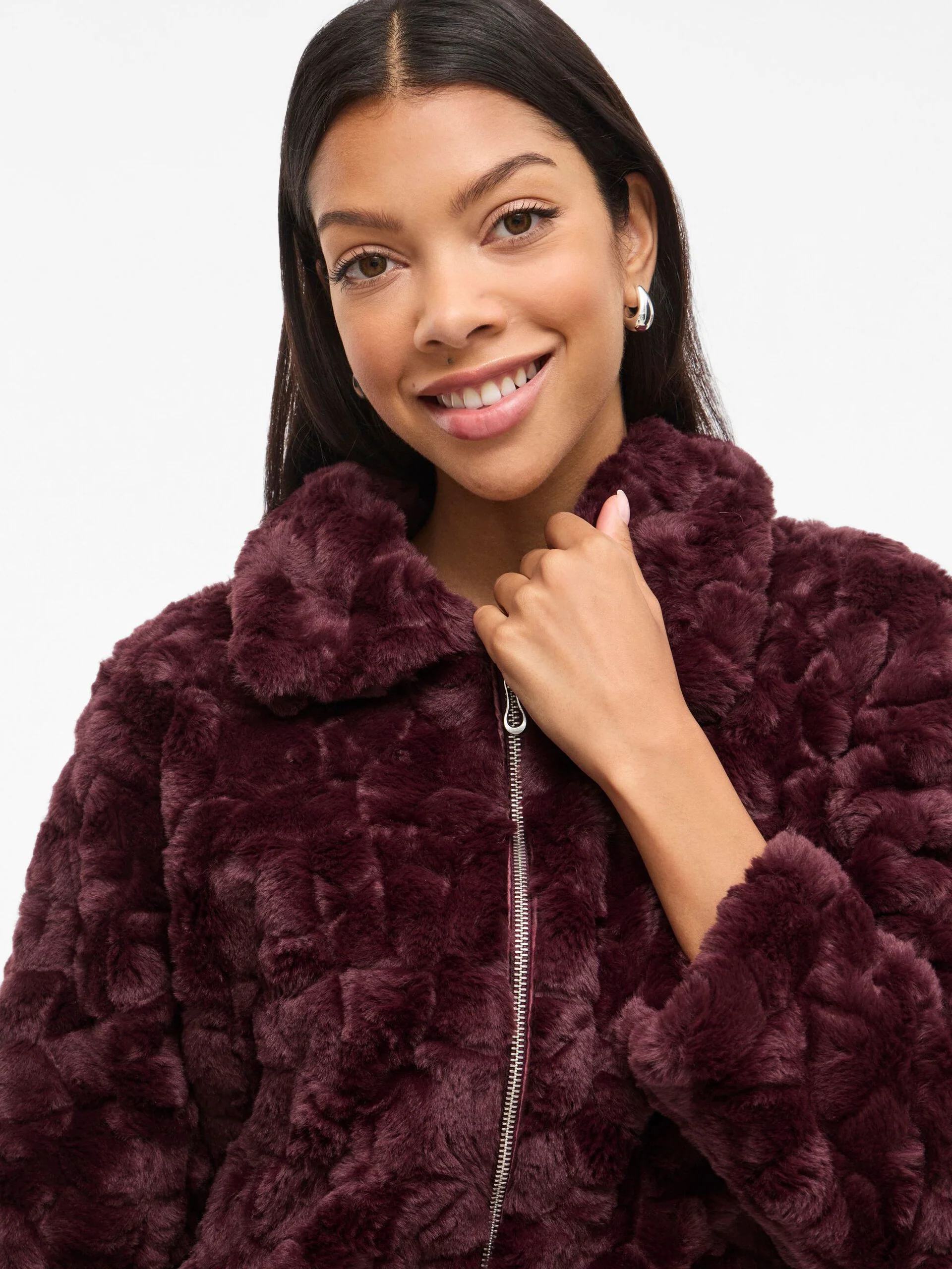 Dorita Faux Fur Jacket (Fig) - Image 3