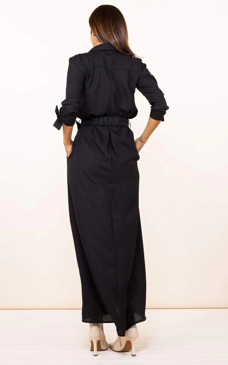 Dove Dress | Dancing Leopard | Black - Image 9