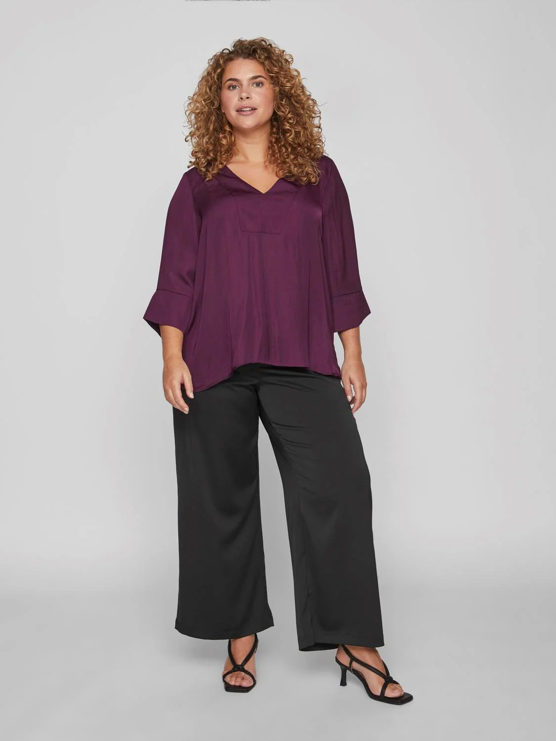Dreamy V-Neck Top (Winter Bloom) - Image 4