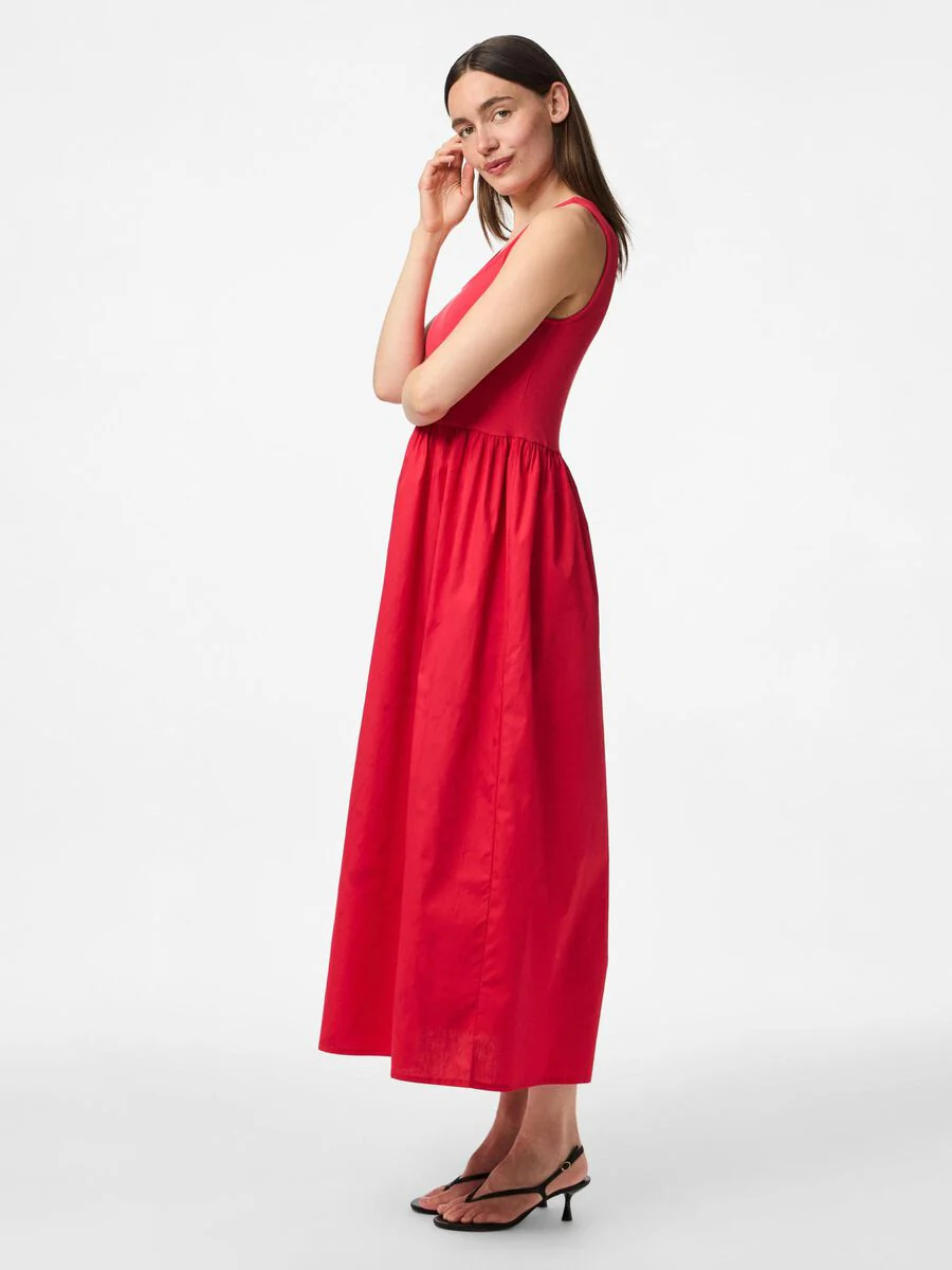 Dulla Maxi Dress (Goji Berry) - Image 3