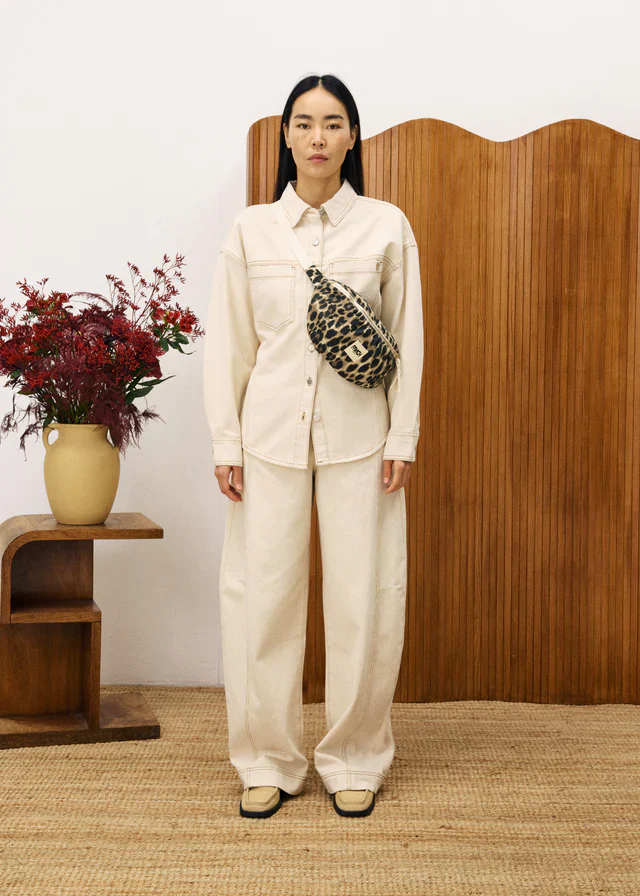 Duras Denim Shirt (Cream) - Image 4
