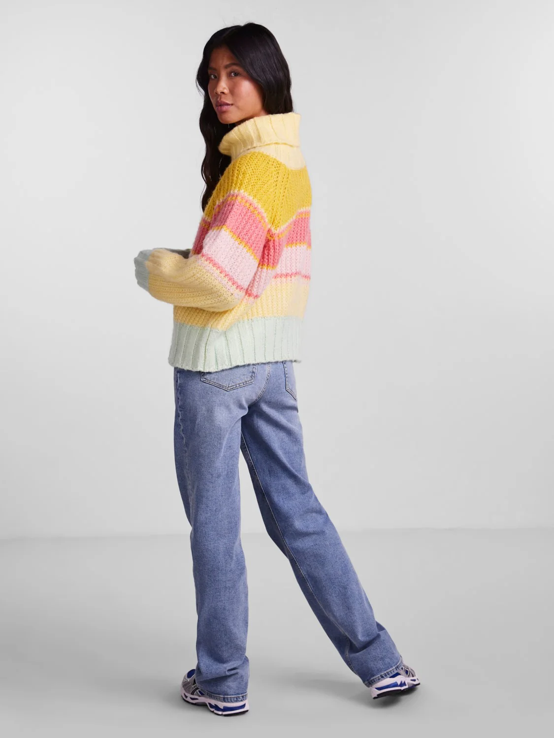 Eila Turtle Neck Knit (Double Cream) - Image 3