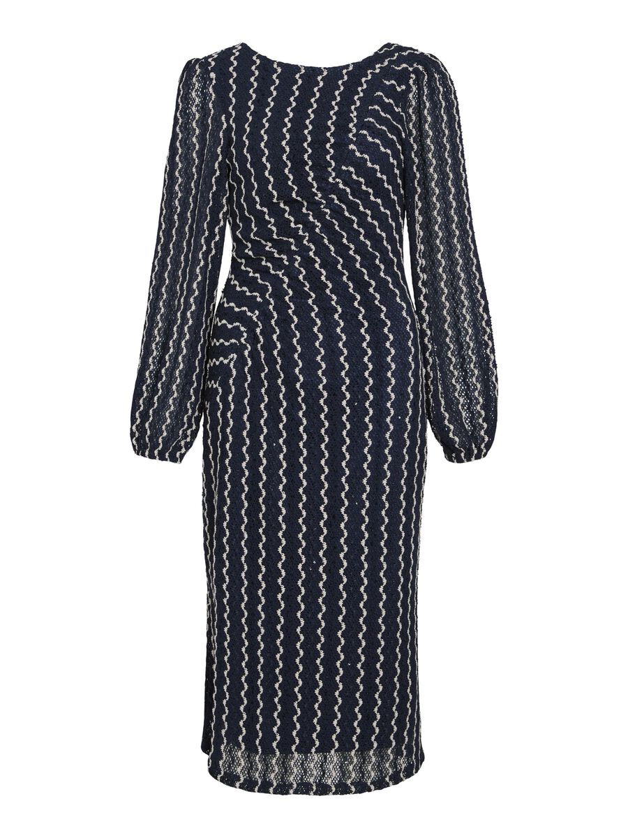 Elaine Midi Dress (Navy Blazer/Birch) - Image 6