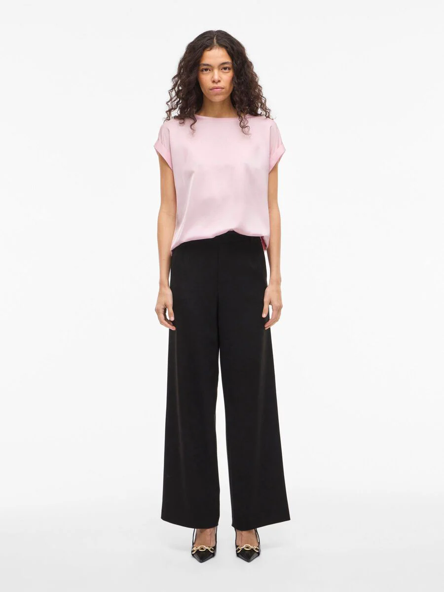 Elle Satin Top (Cherry Blossom) - Image 2