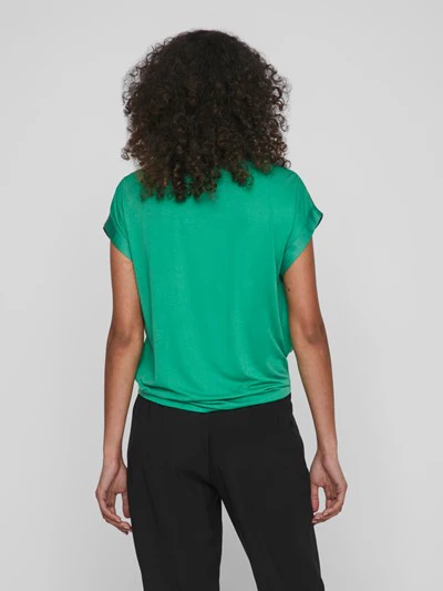 ELLE SATIN TOP (GREEN) - Image 4