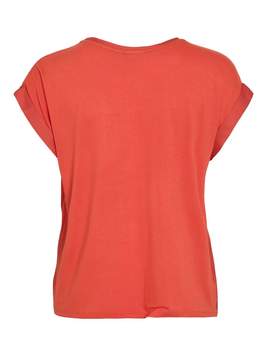 Elle Satin Top (Paprika) - Image 5