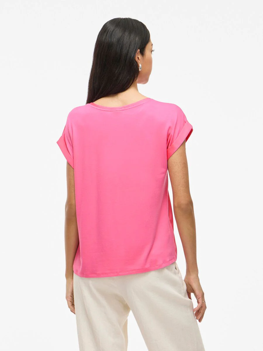 Elle Satin Top (Sangria Sunset) - Image 4